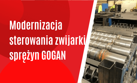 Modernizacja sterowania zwijarki sprężyn GOGAN