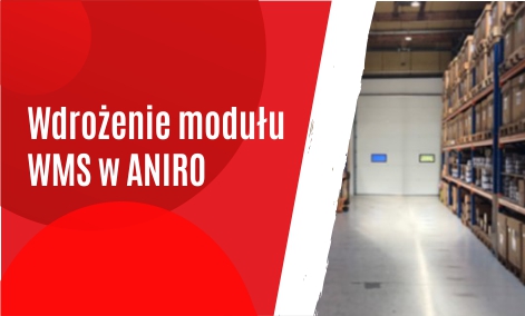 Wdrożenie modułu WMS w ANIRO