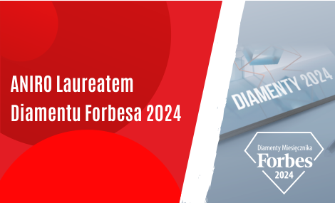 ANIRO Laureatem Diamentu Forbesa 2024